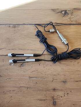 33-1061 Realistic 2 Vintage Condenser Microphones