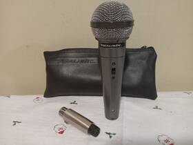 33-984c Realistic Highball Dynamic Unidirectional Xlr 3-pin Microphone With Case