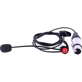 Run-e1r Reidel Riedel Ultra-light In Ear Monaural Intercom Headset With Xlr4f 60 Right