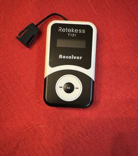 T131 Retekess 794604982878 Wireless Tour Guide Receiver With 3.5mm Universal Audio Jack