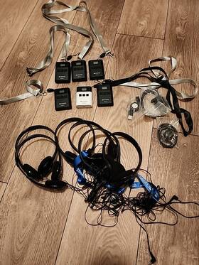 Tt122 Retekess 6x Tour Guide System Receivers One-side Earphone
