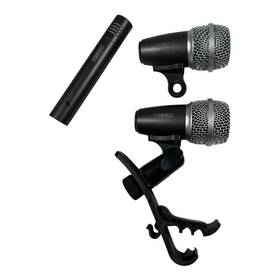Hdm62 Rheim Hcm71 And Drum Microphone Set Instrument Mic Clip Mount