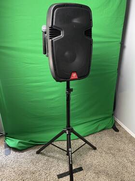 Ram12bt Rockville Ram13bt 12inch Rechargeable Pa System Model V2 With Stand