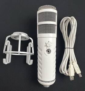 0005077 Rode R De Podcaster Usb Dynamic Broadcast Microphone With Shock Mount And Cable Tested