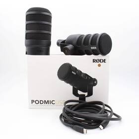 122624jm003 Rode Open Box Excellent Podmic Usb And Xlr Dynamic Broadcast Microphone