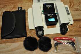 Rode 192223116290 Wireless Go Compact Microphone System Likenew