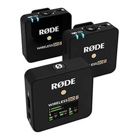 Rode 698813007110 Wireless Go Ii 2-person Compact Digital Microphone System/recor