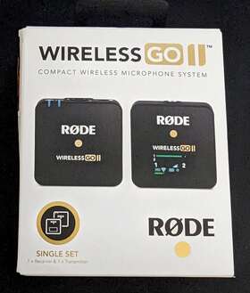 Rode 698813007820 Wireless Go Ii Single Set Microphone System Brand New