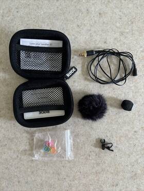 Rode 698813008445 Lavalier Ii Omnidirectional Microphone Black