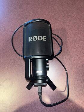 Rode 698813009893 R De Nt-usb Professional Condenser Microphone Great Quality Except For Screen