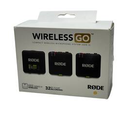 Rode 698813010462 Wireless Go Gen 3 Compact Mic Pristine Audio 32-bit Float Record