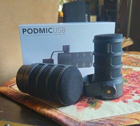 Rode 698813010707 Podmic Usb Dynamic Broadcast Microphone