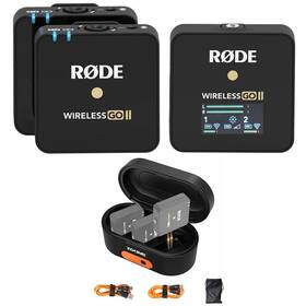 Rode 726667946030 Wireless Go Ii 2-person Compact Digital Microphone System/recorder
