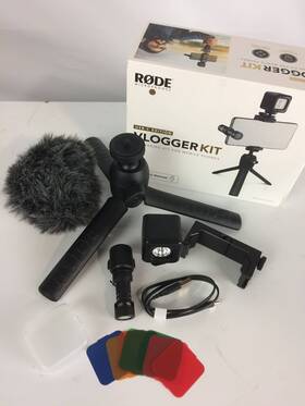 Rode 730553866500 Excellent Vlogger Kit Usb-c Condenser Shotgun Microphone Recording Pack