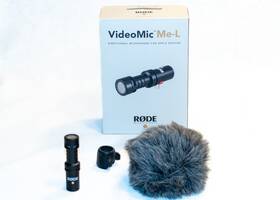 Rode 783079059222 Videomic Me-l Directional Microphone Bundle With Windshield For Iphone/ipad