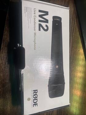 Rode 988130010950 M2 Live Condenser Vocal Microphone Handheld