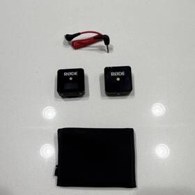 Fm0442480 Rode Wireless Go Microphone Receiver System 3.5mm Trs Compact Cable And Case