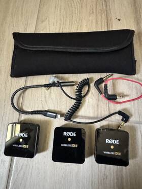 Hg0311192 Rode Wireless Go Ii Bodypack Microphone System 3 Units Cables Case