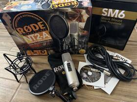 N2t-a Rode Microphone Bundle With Shock Mount Pop Filter And Xlr Cable 400 Value