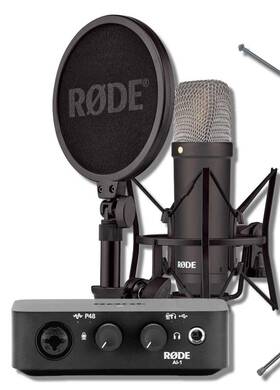 Nt1signature Rode Nt1 Signature Series - Black Condenser Microphone With Ai1