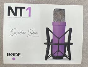 Nt1sigprp Rode Nt1 Signature Series Studio Condenser Microphone- Purple