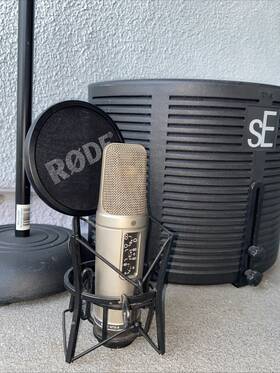 Nt2astubun1 Rode Nt2-a Condenser Microphone Bundle W Proline Stand And Se Foam