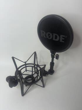 Nt2-a Rode Ntsm6 Sm6 Shock Mount With Detachable Pop Filter For Nt1-a Microphone