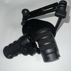 Podmicusbarbn2 Rode Podmic Usb Dynamic Broadcast Microphone And Ds2 Desktop Studio Arm