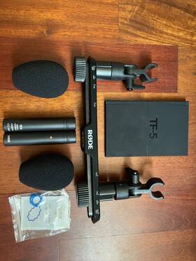 Tf-5mp Rode Tf5-mp Condenser Microphones - Matched Pair