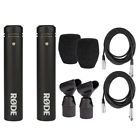 Rodm5-mp Rode Matched Pair Cardioid Condenser Mic Bundle Mounts 4872593160845
