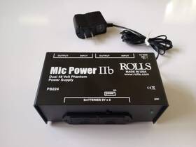 Pb224 Rolls Mic Power Iib Dual 48v Phantom Supply