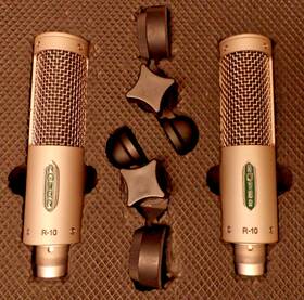 R-10-mp Royer R-10 Ribbon Xlr Microphone Matched Pair