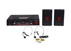 Rwm1203vs Rockville Vhf Wireless Dual Headset Microphone Mic System 811080024417