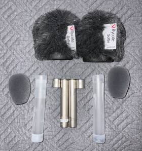 2-schoeps Rycote 16574 Cmc Microphones With Mk41 Capsules Accessories