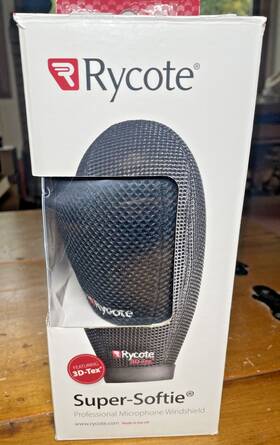 Rycote 719821453727 Super Softie Windshield For Shotgun Mic 4.7 Inch Depth .7 To .9 Diameter