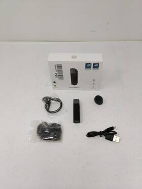Sabinetek 601308554549 Smartmike Wireless Bluetooth Lavalier Mic Noise Reduction Black