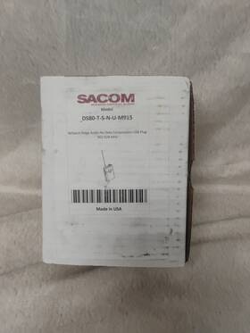 Ds80-t-s-n-u-m915 Sacom Beltpack-stage Audio-no Data Compression-usa Plug