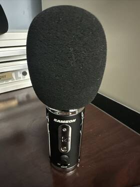 Samson 809164023449 Satellite Usb/ios Phone Tablet Recording Podcast Broadcast Microphone