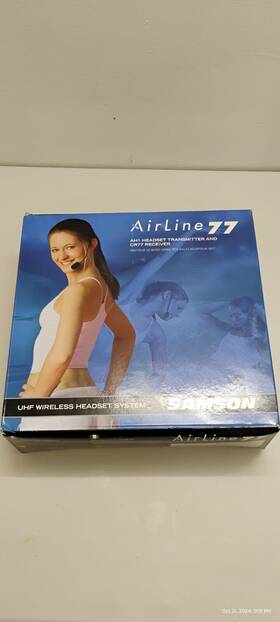 Cr77 Samson 809164202950 Airline 77 Ah1 Headset Transmitter And Receiver