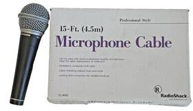 33-4002 Samson And Radioshack R21 Dynamic Cardiod Handheld Microphone With 15-ft. Cable