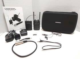 Concert88 Samson Camera Wireless Microphone System - Tested Working Read