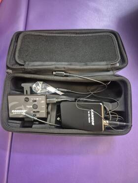 Gmm2 Samson Go Mic Mobile Wireless Microphone System Black With Case And Micro Usb