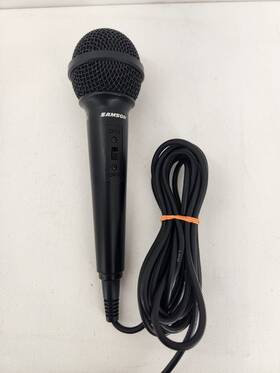 M15506 Samson M1 Black Microphone Mic Music Concerts Studio 10ft Cord. Common Plug