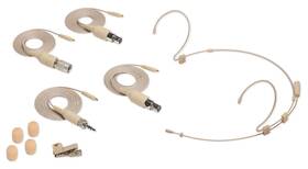 Sade50x Samson De50x Headset Microphone Mic With 4 Adapters 2.5mm Capsule Clip Windscreens