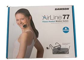 Samsw7a7sqek2 Samson Airline 77 Ah7 Wireless Fitness Headset Microphone System K2490.975 Mhz