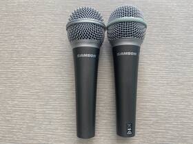 Saq6cl3p Samson Q6 2-pack Dynamic Vocal Handheld Microphones