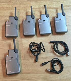 Ut6x Samson 5 Lot 2 And 3 Ut6 Vhf Wireless Zynthesized Transmitters More Tested