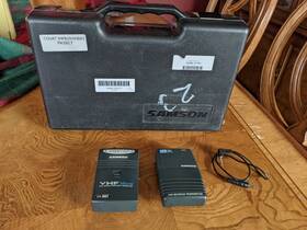 Vt3l Samson Vhf Transmitter And Vm1 Micro Diversity Receiver With Case