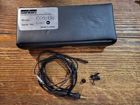 Cos-11s Sanken Cos-11 Lavalier Microphone Sennheiser 3.5mm Jack G3 G4 Deity Tentacles