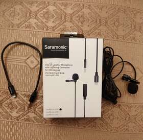 Lavmicrou1a Saramonic Lavmicro U1a Omnidirectional Clip-on Lavalier Mic With Lightning Connect